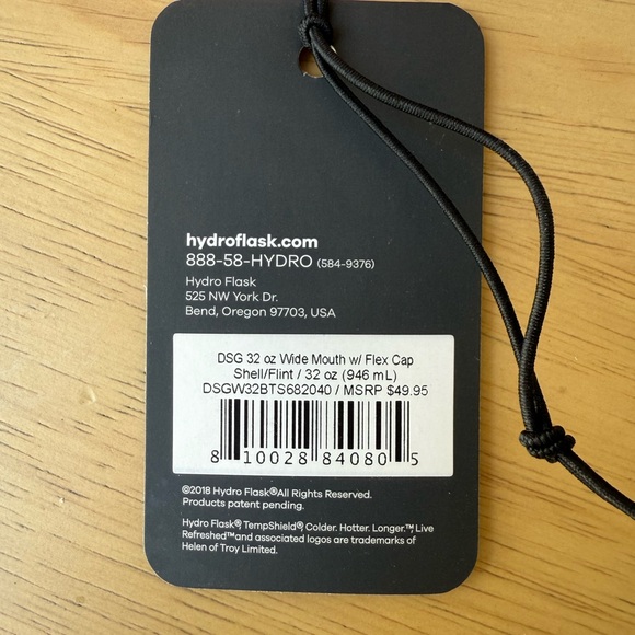 Rare Hydro Flask Duo – Shell/Flint & Flint/Shell Colorway 💗🩶 - Picture 12 of 12